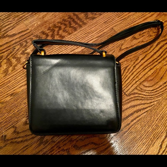 Vintage leather bag in black - Picture 7 of 10